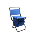 Chaise de jardin portative de dossier de chaise de camping de chaise de camping durable de haute performance avec le sac plus frais